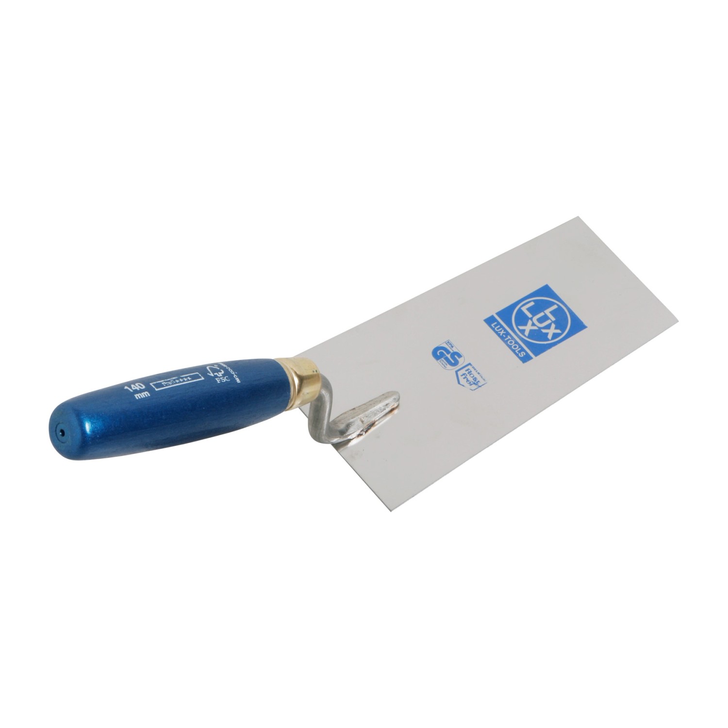 LUX Štukatérská  /  zednická lžíce nerezová 140 mm Classic