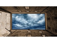 Bondecor Obraz, tištěné plátno Obloha 80 x 150 cm