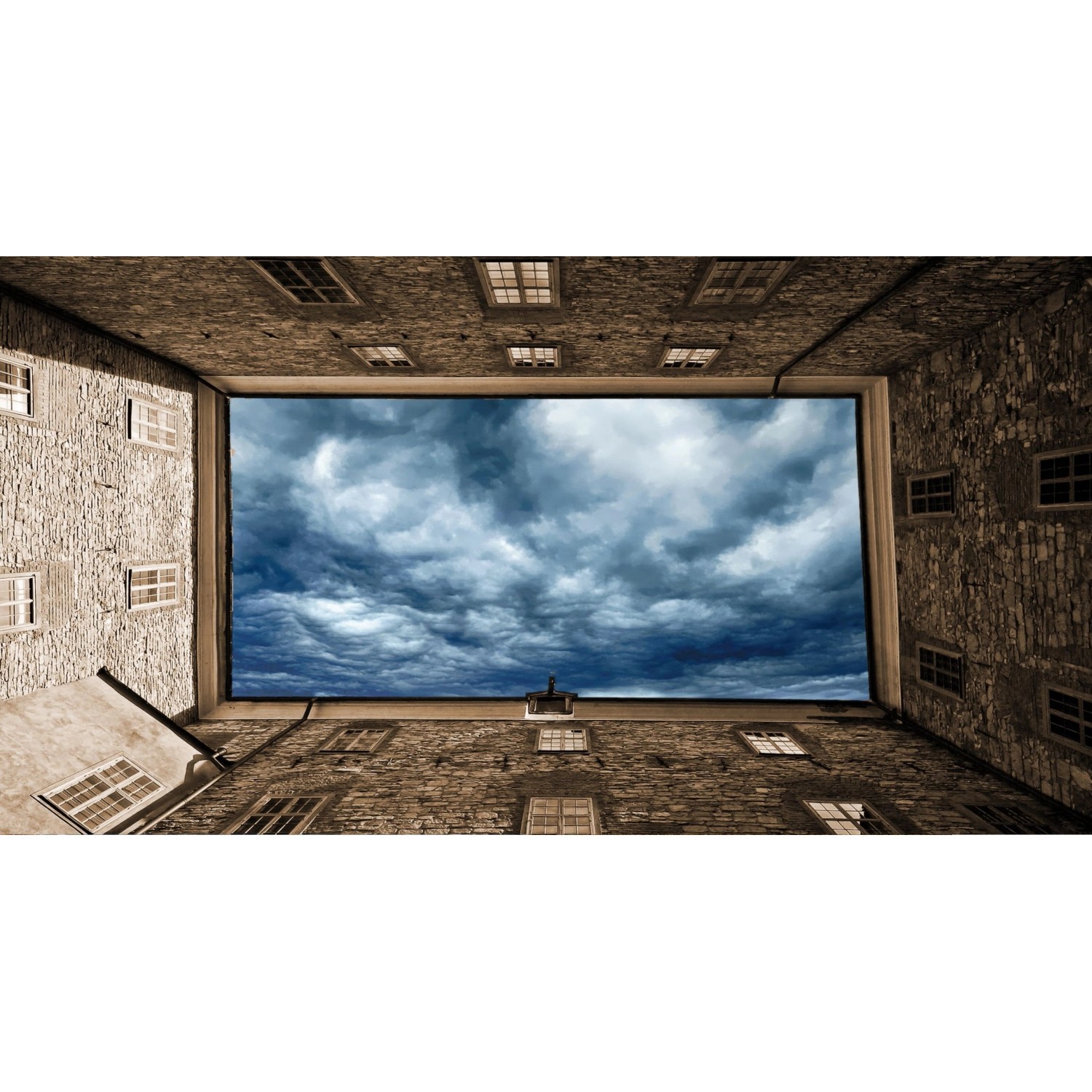 Bondecor Obraz, tištěné plátno Obloha 80 x 150 cm