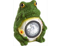 OBI LED solární svítidlo Orune žába zelené - bílé