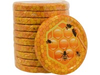 Víčko Twist 82, dekor med, 10 ks