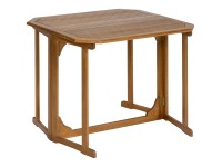 OBI Skládací stolek Greenville, eukalyptové dřevo, hnědá, 100 x 92 cm OBI Skládací stolek Greenville, eukalyptové dřevo, hnědá, 100 x 92 cm