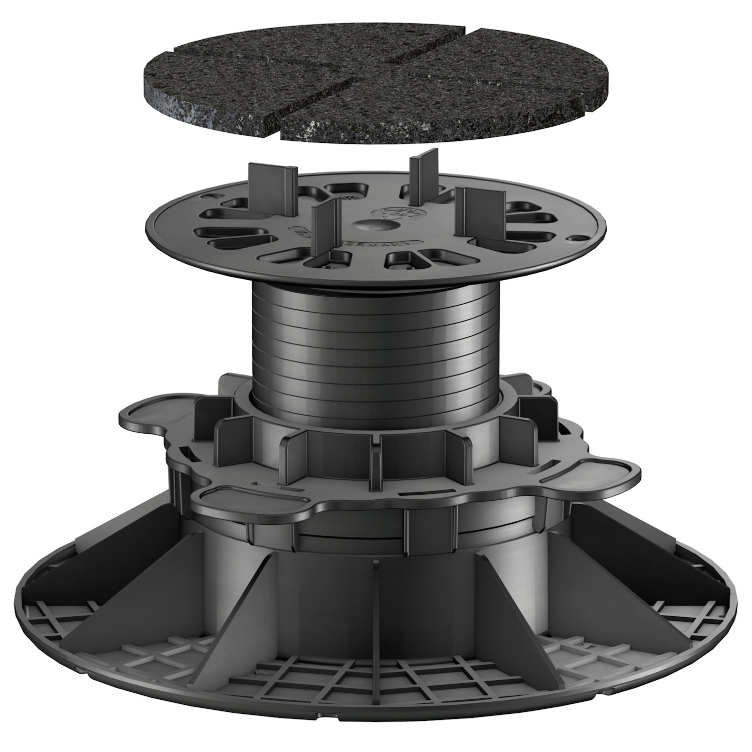 GS Terrassen Adaptér pro nastavitelné nohy 5 mm