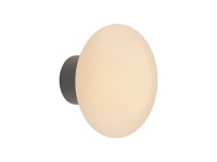 Paul Neuhaus Nástěnné LED svítidlo Olaf 6W IP54 šedá pr. 18 x 13 cm