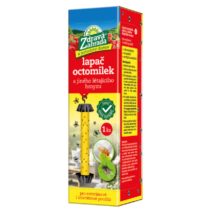 Zdravá zahrada Lepový lapač ovocných mušek - octomilek 1 ks