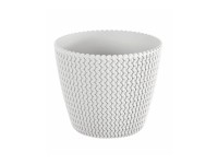 Prosperplast Květináč Splofy 13 cm, bílá