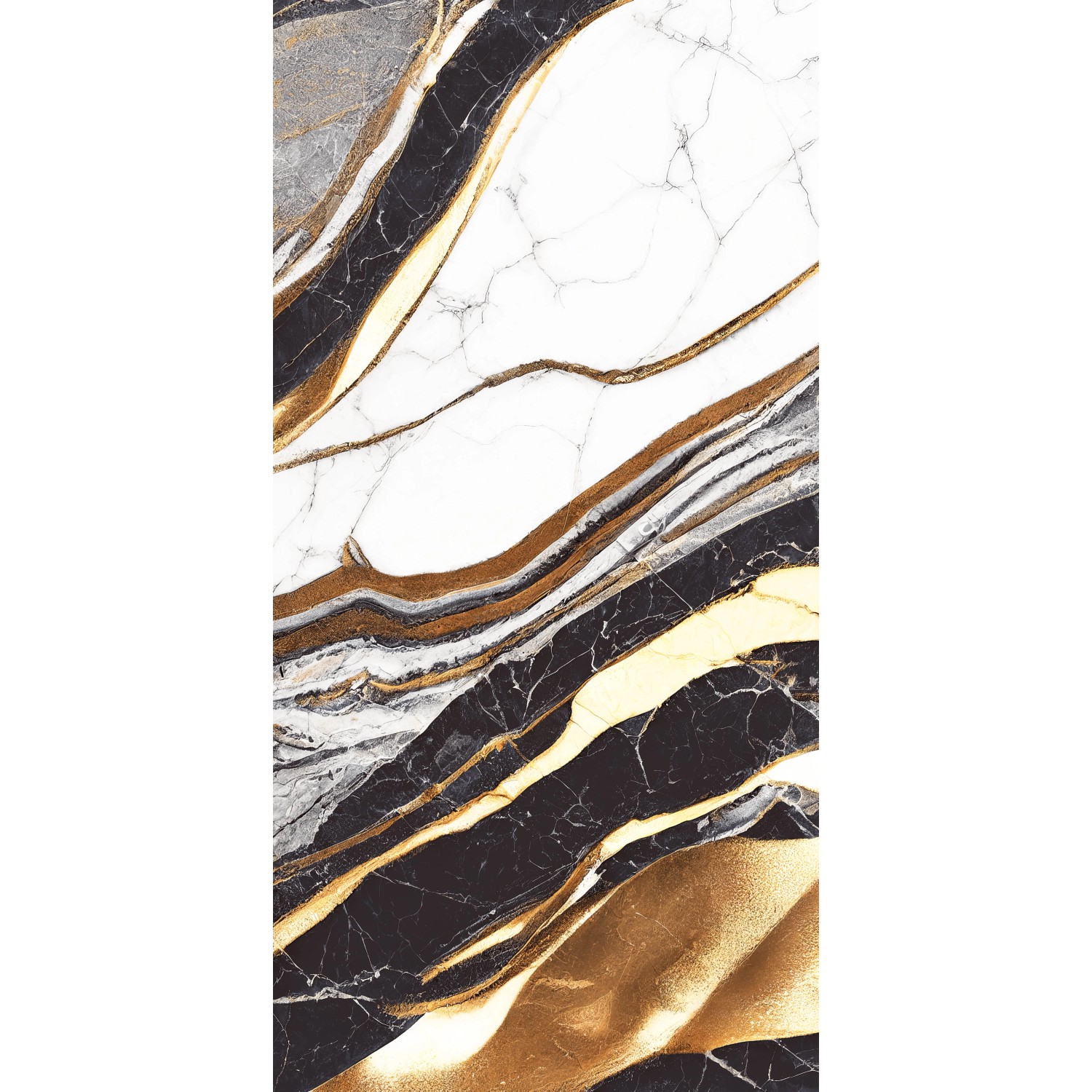 Gold Dlažba Mirage Calacatta 60 x 120 cm