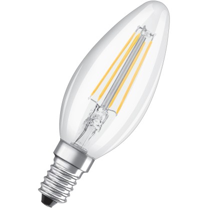 OSRAM LED žárovka Retrofit Classic B40, E14, 4 W, 470 lm, 4000 K, čirá