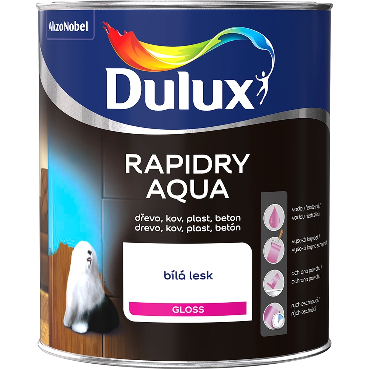 Dulux rapidry slonová kost 0,75 l