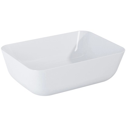 Elita Keramické umyvadlo na desku Reni, bílá, 45,5 x 13,5 x 32,5 cm