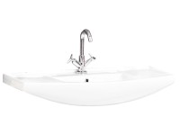 Fackelmann Umyvadlo A-Vero bílé 101 cm Fackelmann Umyvadlo A-Vero bílé 101 cm