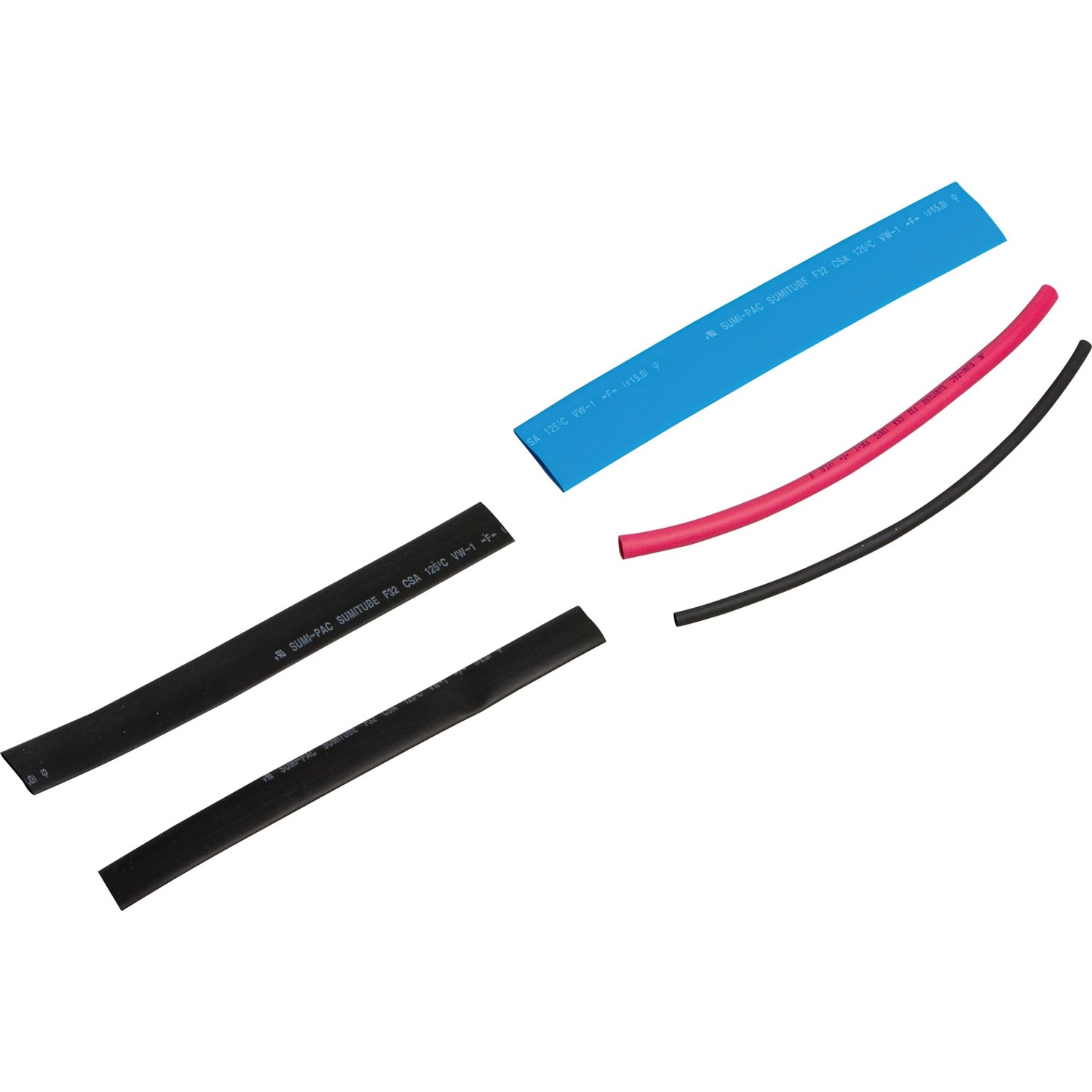 OBI Sada smršťovacích bužírek, 3-15 mm, 15dílná