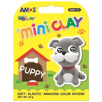 I-Clay Modelovací hmota Mini Clay, štěně, 4 x 7,5 g