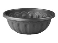 Plastia Žardina Lea, antracit, pr. 18 cm