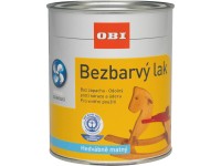 OBI Bezbarvý lak na dřevo hedvábně matný 375 ml
