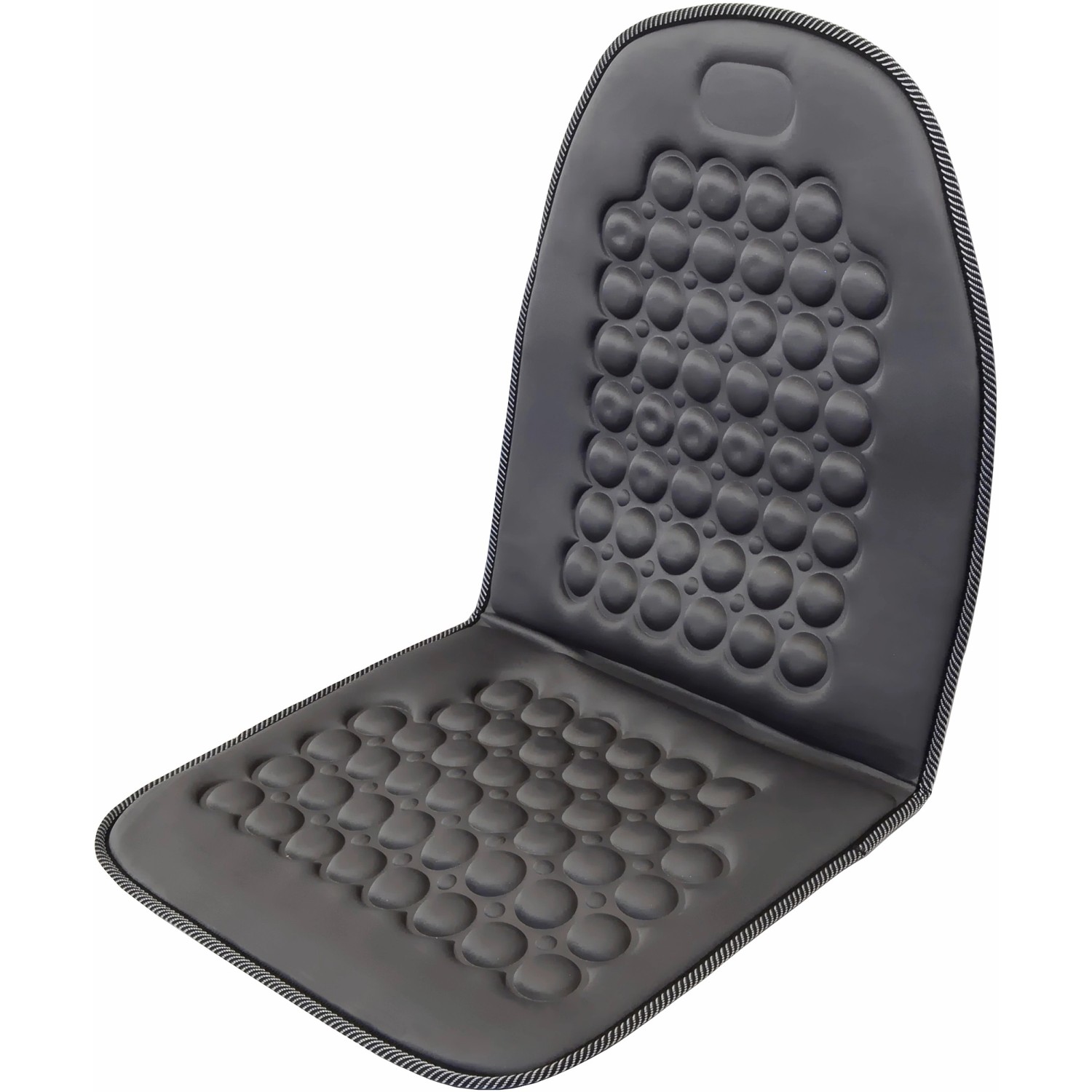 Compass Potah sedadla masážní s magnety šedý