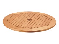 OBI Otočný tác na stůl Greenville, eukalyptové dřevo, hnědá, pr. 59 cm