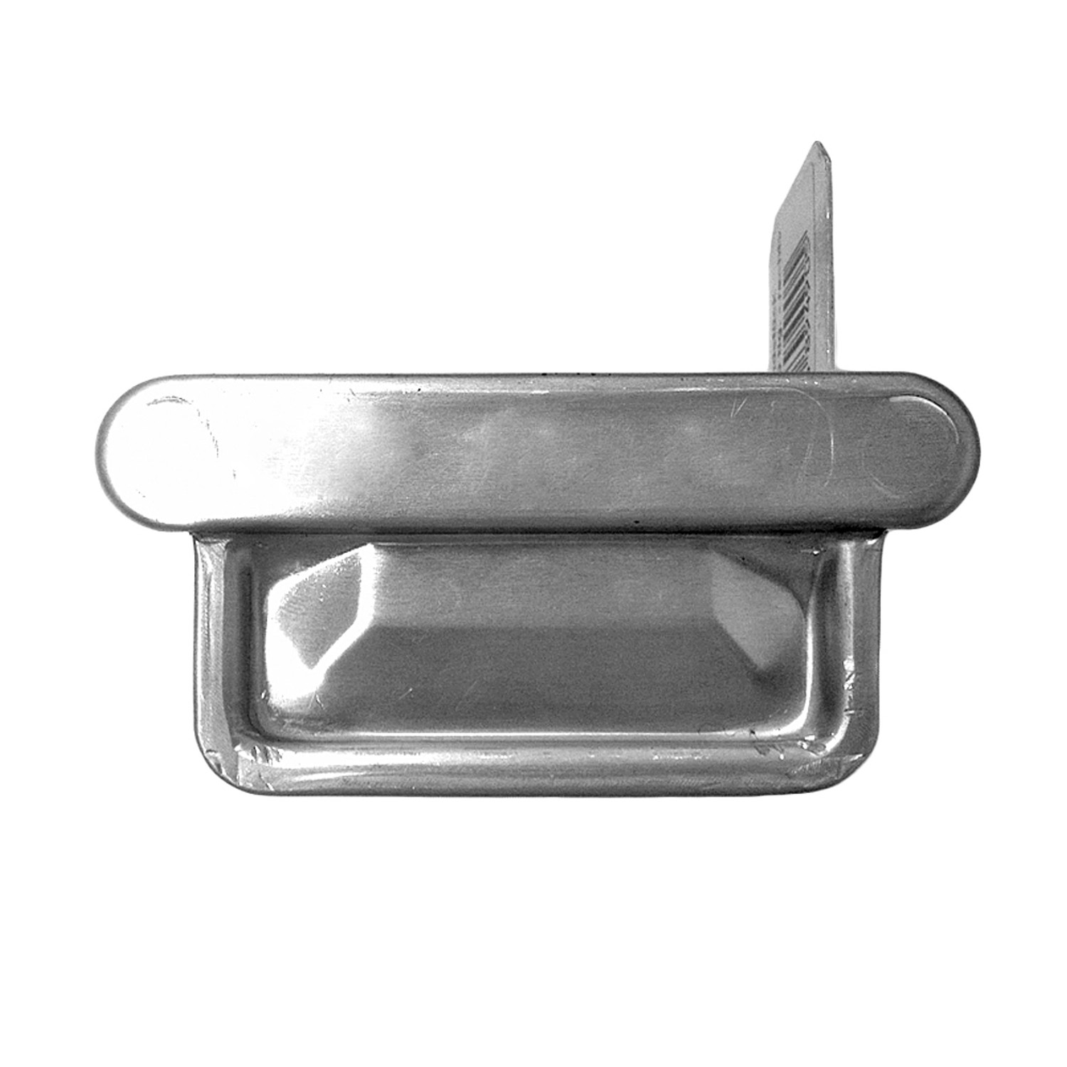 Sarei Čelo RG 75 pro hranatý okapový žlab, hliník-přírodní, P