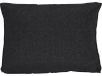Náhradní zádový polstr pro sestavu nábytku Lonepine černý 38 x 55 x 14 cm