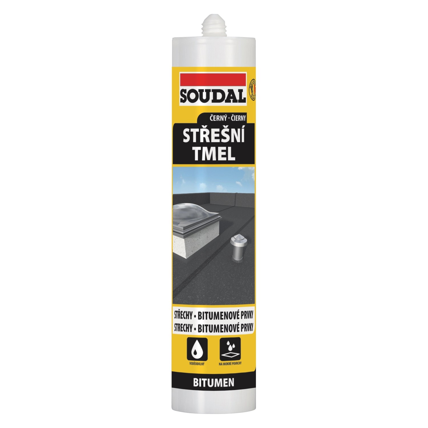 Soudal Střešní tmel 300 ml černý
