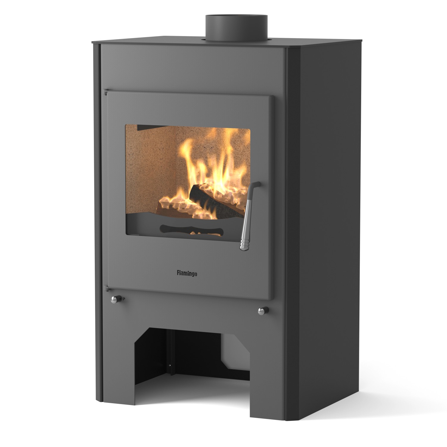 HS Flamingo Krbová kamna ESPO III černé 534 x 855 x 390 mm