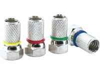Schwaiger Zástrčka F 7 mm sada 4 ks