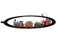 Lemax Vánoční dekorace The Starlight Express 12,5 x 113 x 65 cm, sada 17