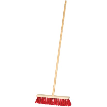 LUX-TOOLS Silniční smeták 40 cm s násadou