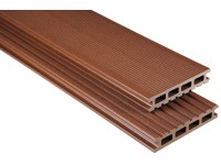 KOVALEX Terasové prkno WPC EXKLUZIV matné hnědé 26 x 145 mm - metráž