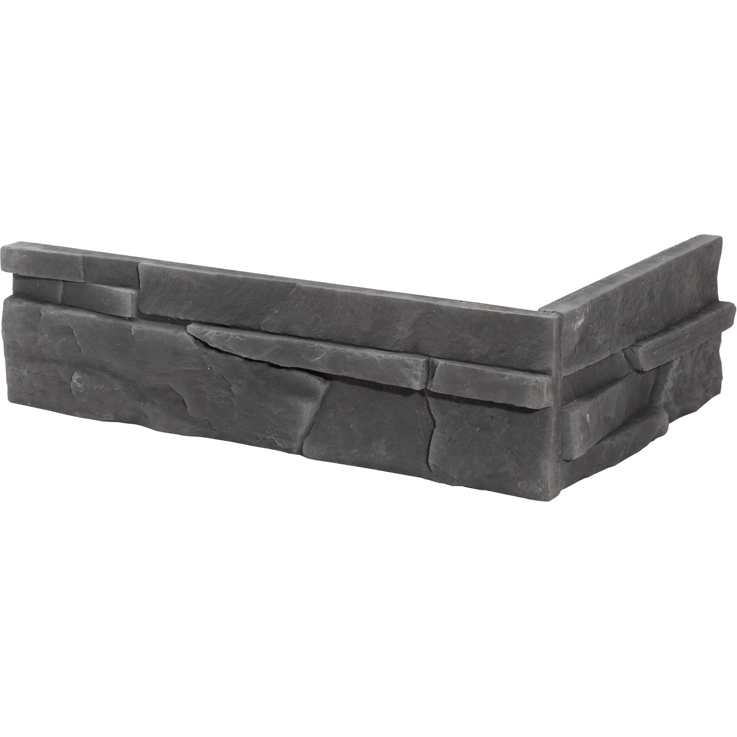 Stegu Betonový rohový obklad Madera, grafitový, 0,93 m = 0,46 m2