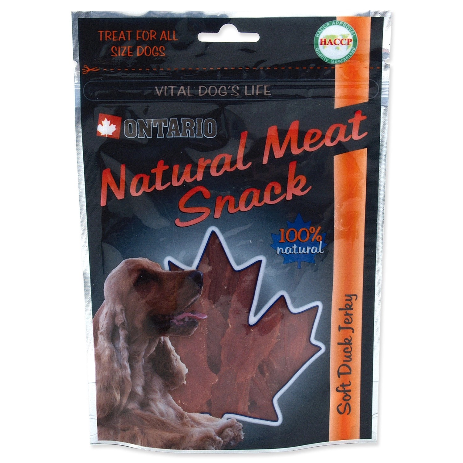 ONTARIO Pochoutka pro psy Měkké kachní kousky 70 g