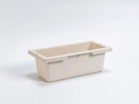 Plastia Pěstební ponk - Nádoba malá slonová kost 13,5 x 39,2 x 19,4 cm