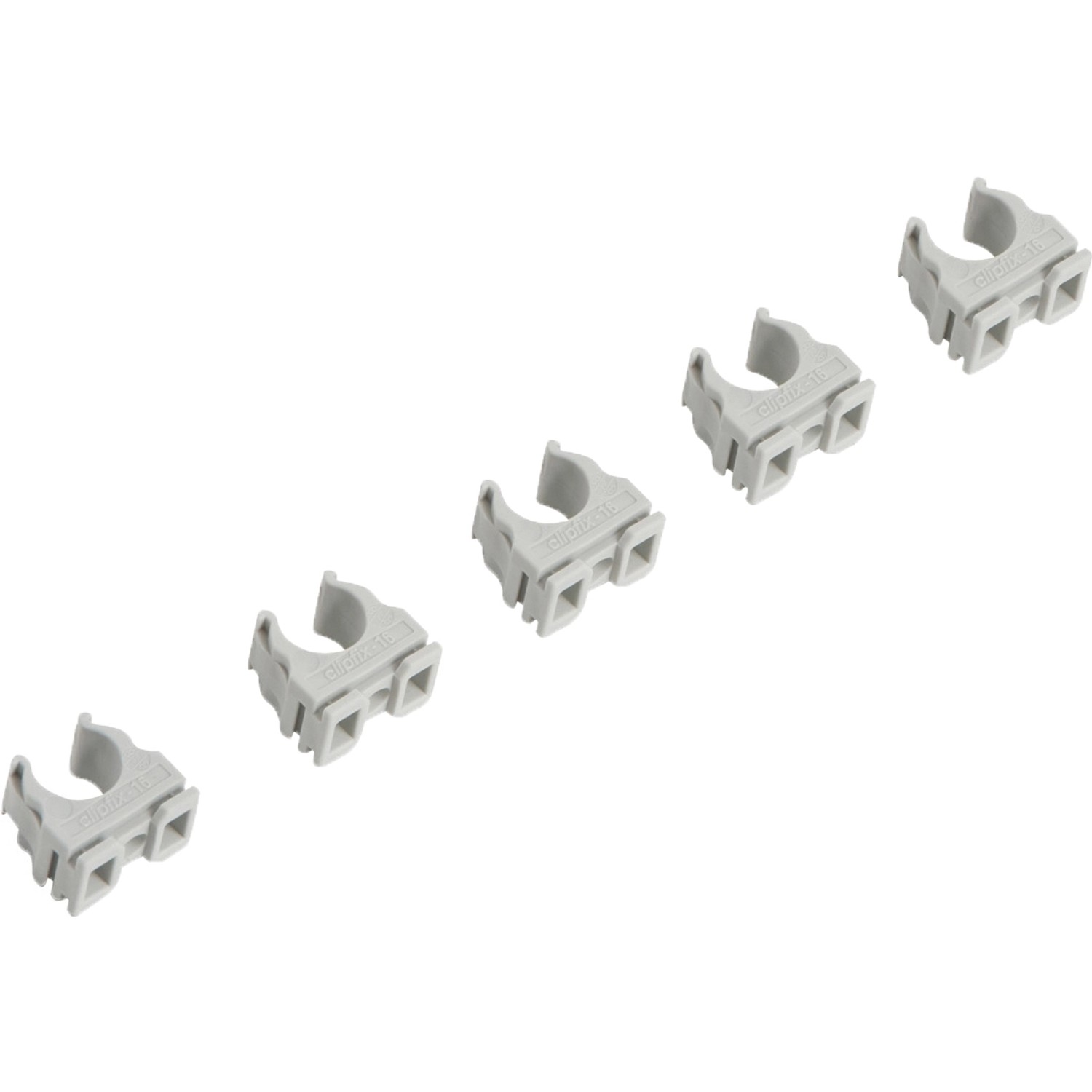 Svěrná objímka EN 25 šedá, 5 ks