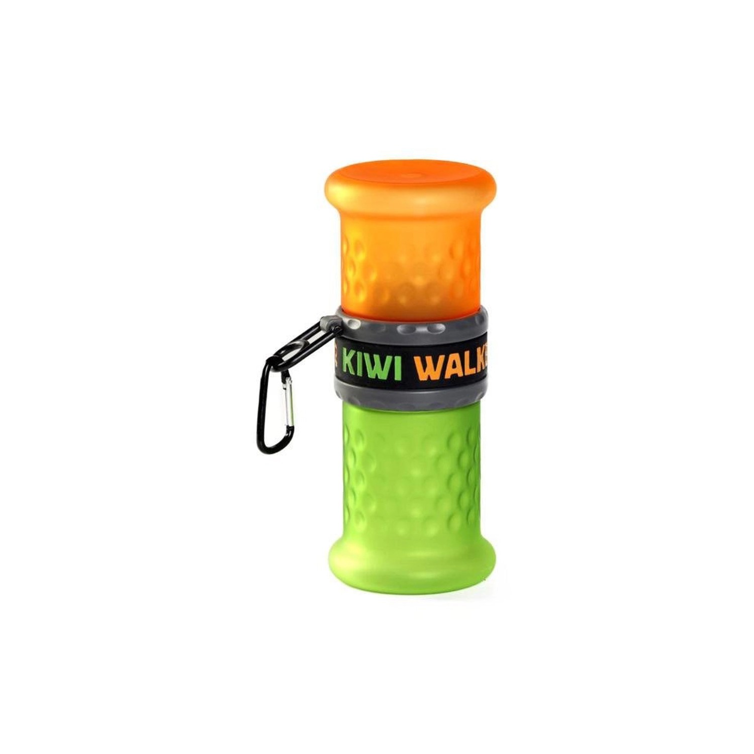 Kiwi Walker Cestovní láhev 2in1, oranžová/zelená