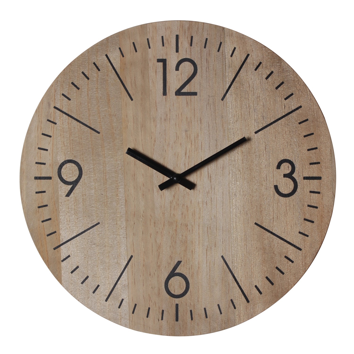 SPLENDID Nástěnné hodiny VICO, hnědá, pr. 40 x 4,5 cm