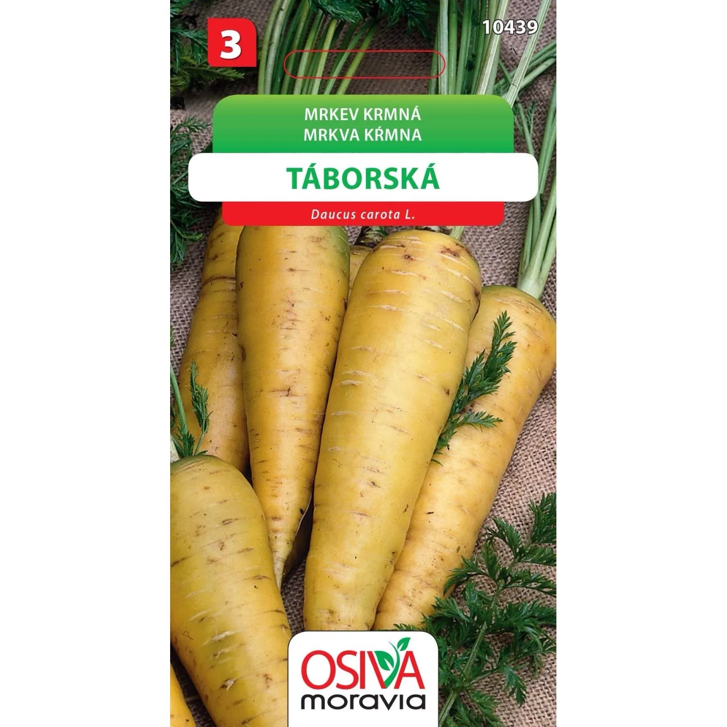 Semínka Mrkev krmná Táborská (Daucus carota L.)