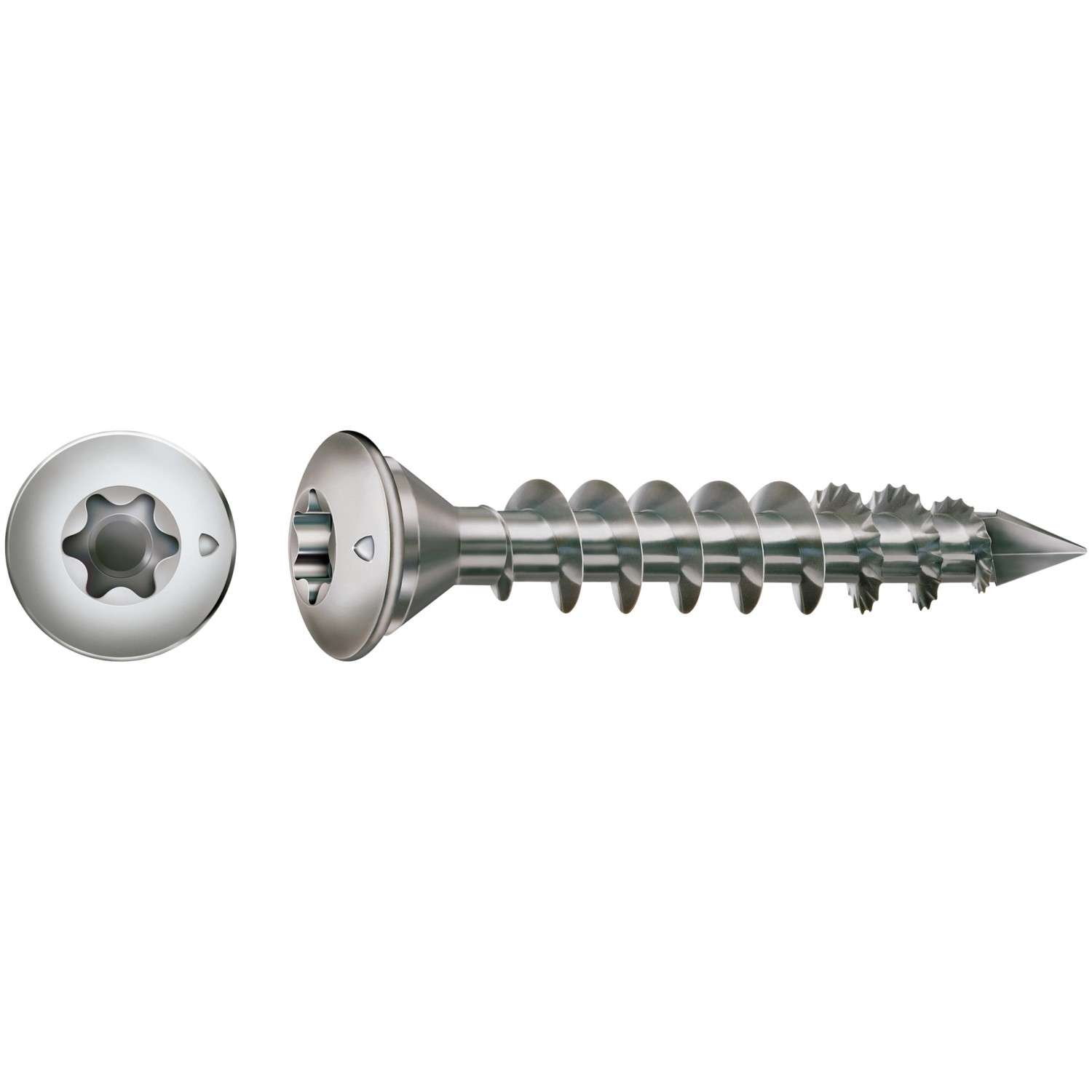 Spax Vrut sloupkový stř. hlava T-Star+ T40 CUT plný závit ocel A1 8x50 mm 25 ks