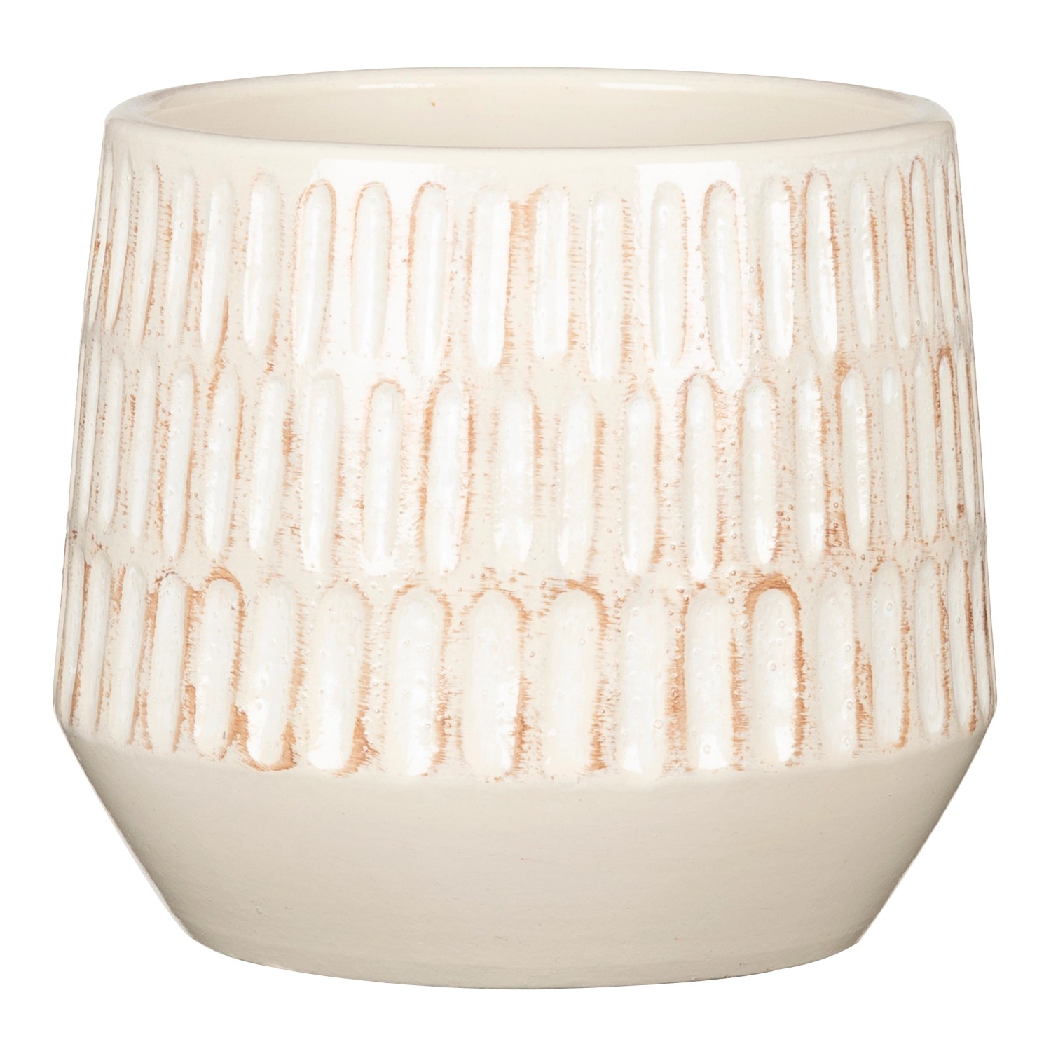 Scheurich Obal na květináč Mavi 785 Alabaster, pr. 13 x 11 cm