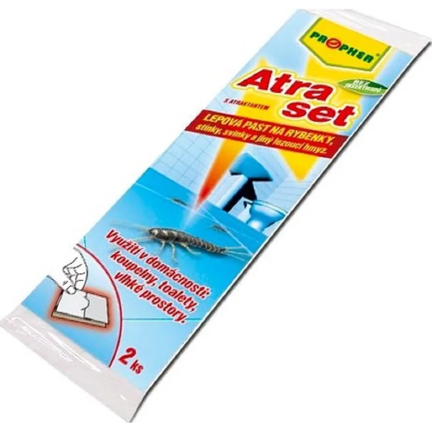 Atraset na rybenky 2 pasti