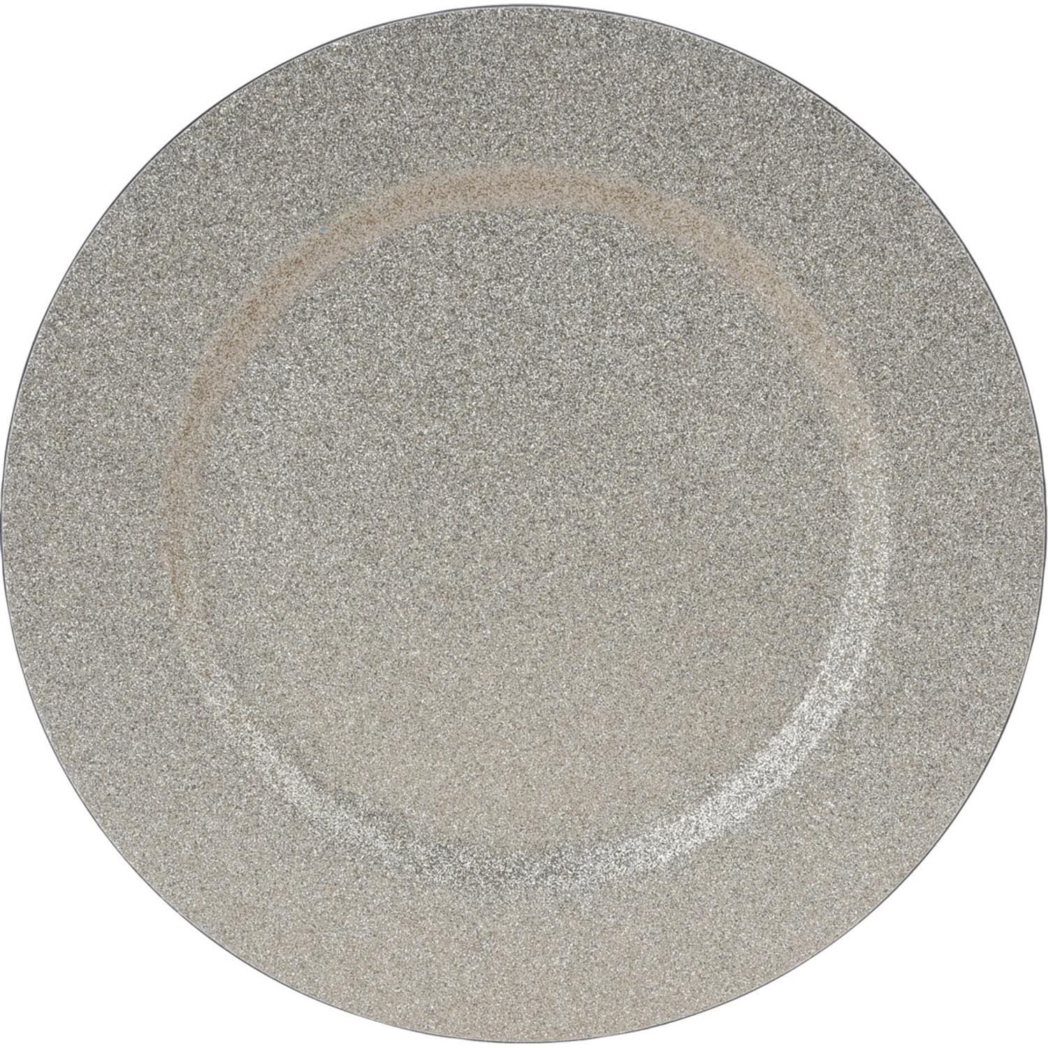 Vánoční dekorace talíř zlatý, pr. 33 cm