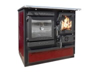 GUČA Krbová kamna GULIVER Smart, 10,5 kW, červená, 90 x 66,5 x 86 cm, L GUČA Krbová kamna GULIVER Smart, 10,5 kW, červená, 90 x 66,5 x 86 cm, L