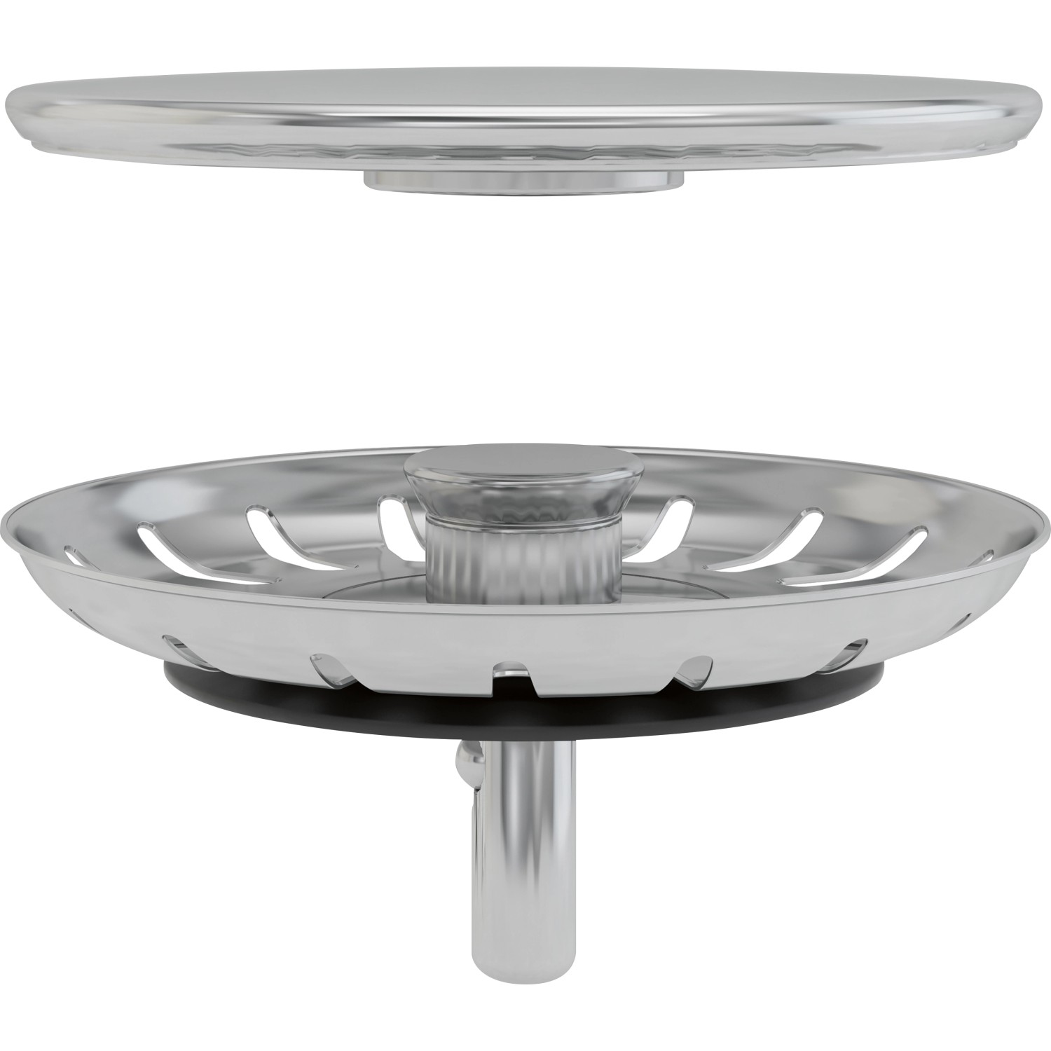 Prevex Sítko do dřezu s magnetickým krytem, pr. 79 mm