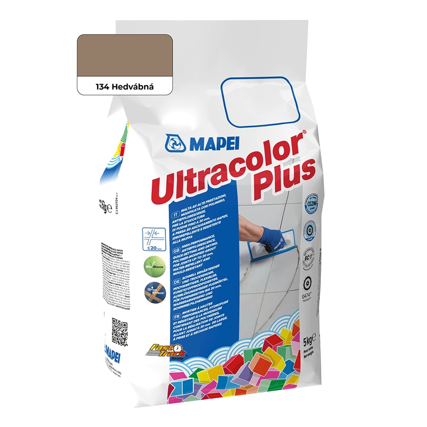 Mapei Spárovací hmota Ultracolor Plus 5 kg, 134 hedvábná
