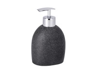 Wenko Dávkovač mýdla Puro 0,29 l polyresin 9,4 cm x 15,2 cm x 6,5 cm antracitový
