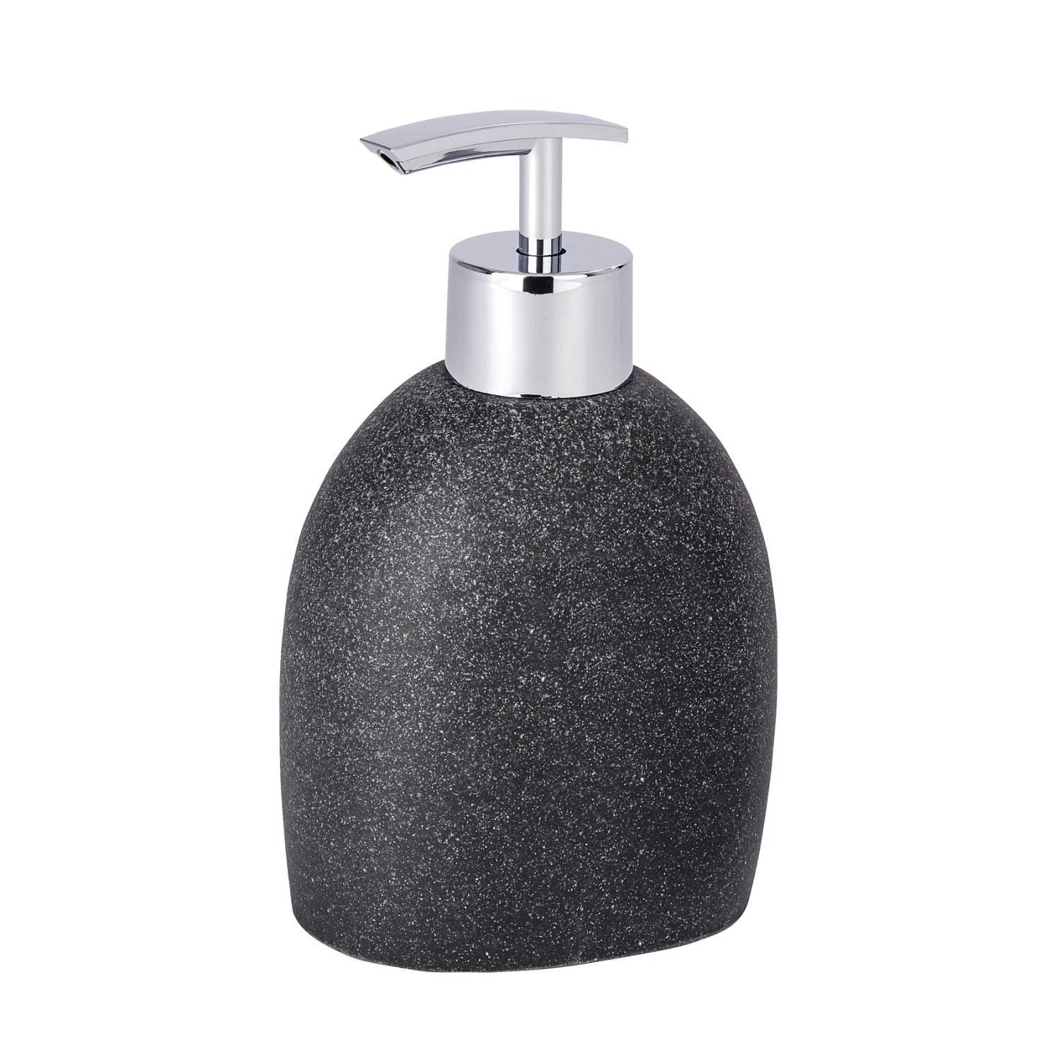 Wenko Dávkovač mýdla Puro 0,29 l polyresin 9,4 cm x 15,2 cm x 6,5 cm antracitový