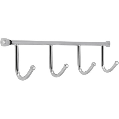 Siro Lišta s háčky 2081 kovová chromová lesklá délka 272 mm