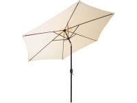 Gartenfreude Slunečník se 6 vzpěrami, krémová, pr. 300 cm