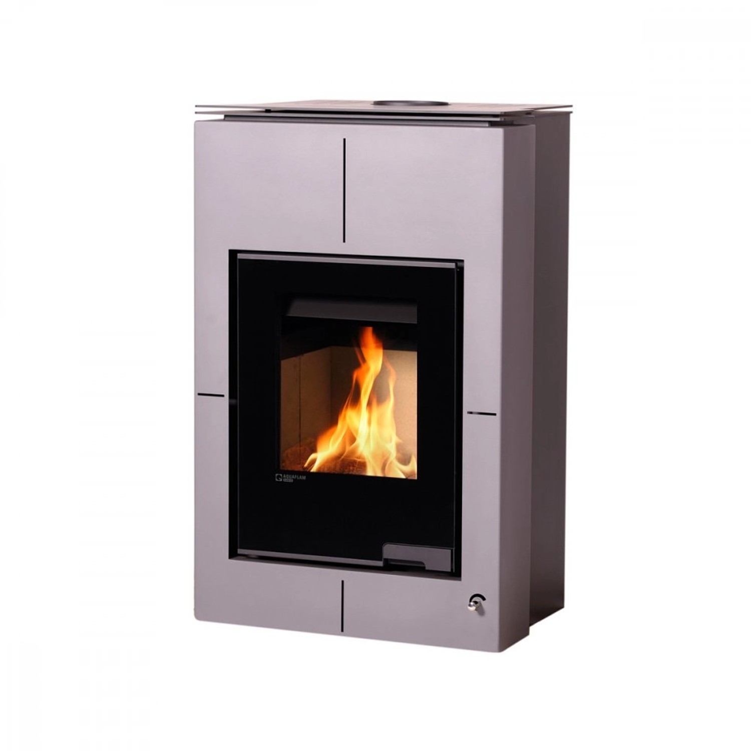 HS Flamingo Krbová kamna AQUAFLAM VARIO SAPORO 11/5kW šedá 650x600x1030mm