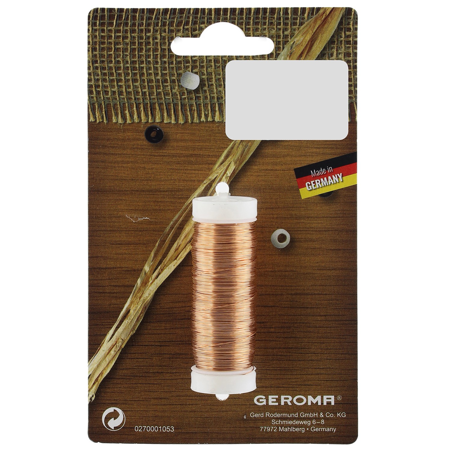 GEROMA Vázací drát měděný 50 g