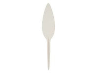 Plastia Popisovací štítky lístek, slonová kost, 17 cm